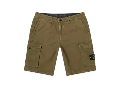 Stone Island L07WA T.CO+OLD Bermuda Shorts - 21SS "Olive Green"