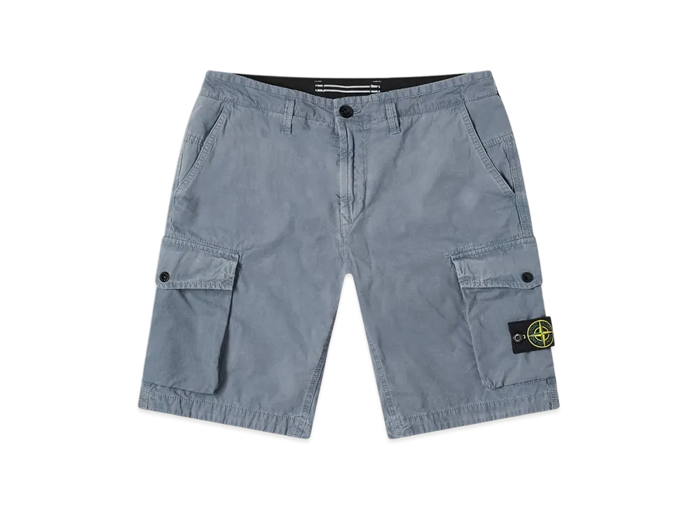 Stone Island L07WA T.CO+OLD Bermuda Shorts - 21SS "Pastel Blue"