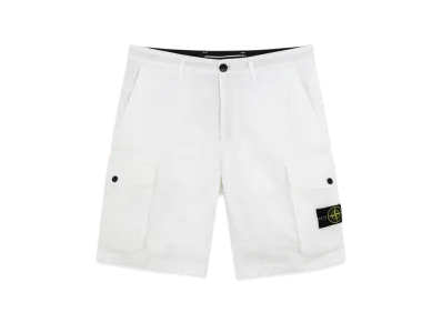 Stone Island L07WA T.CO+OLD Bermuda Shorts - 21SS "White"