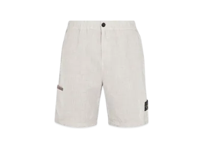 Stone Island L0530 Lino Nylon Tela-TC Comfort Fit Bermuda Shorts - 24SS "Dove Grey"