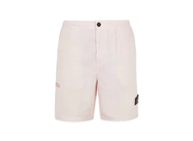 Stone Island L0530 Lino Nylon Tela-TC Comfort Fit Bermuda Shorts - 24SS "Pink"