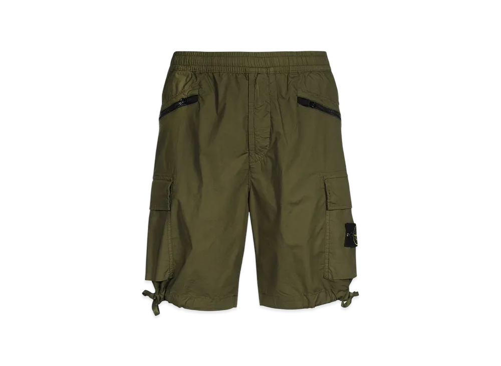 Stone Island L0403 Bermuda Shorts - 21SS "Olive Green"