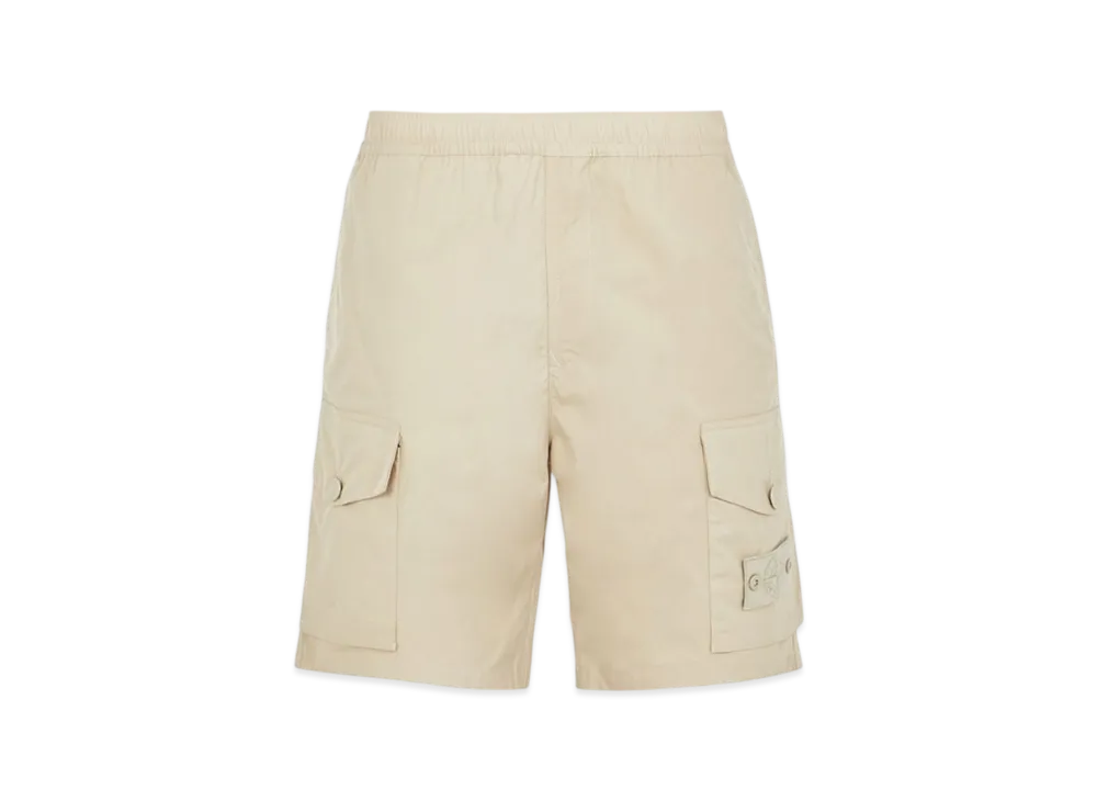 Stone Island L02F1 Ghost Piece O-Ventile Shorts - 23SS "Beige"