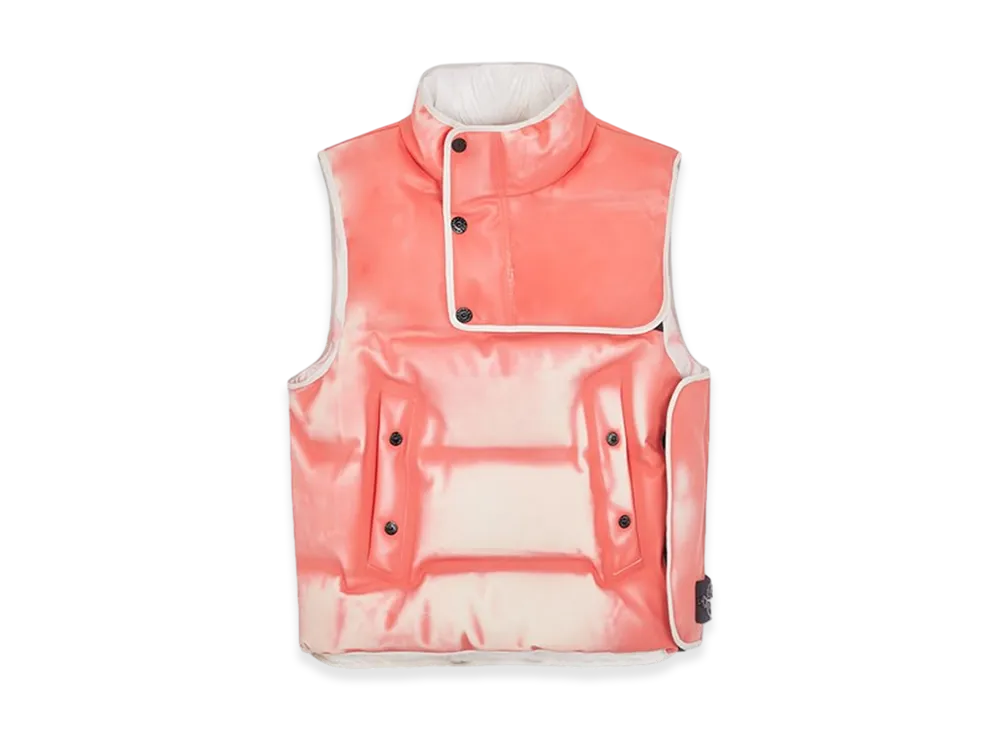 Stone Island G1399 Poly Strata Ice Jacket Down Vest - 23FW "Stucco"