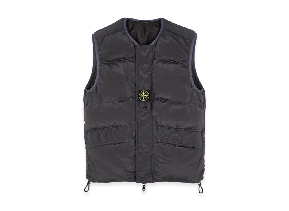 Stone Island G1119 Nylon Metal in Econyl Regenerated Nylon Down Reversible Jacket - 23FW "Lead"