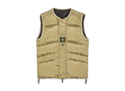 Stone Island G1119 Nylon Metal in Econyl Regenerated Nylon Down Reversible Jacket - 23FW "Ecru"