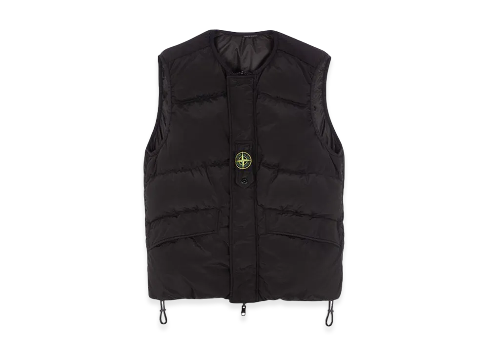 Stone Island G1119 Nylon Metal in Econyl Regenerated Nylon Down Reversible Jacket - 23FW "Black"