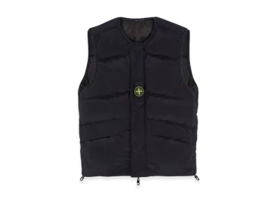 Stone Island G1119 Nylon Metal in Econyl Regenerated Nylon Down Reversible Jacket - 23FW "Navy Blue"