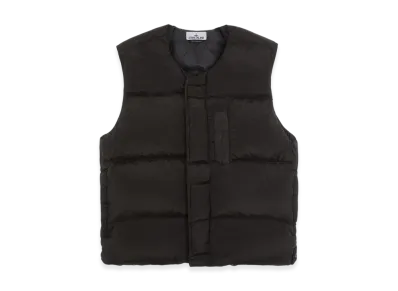 Stone Island G1019 Nylon Metal Econyl Regenerated Nylon Down Vest - 22FW "Black"