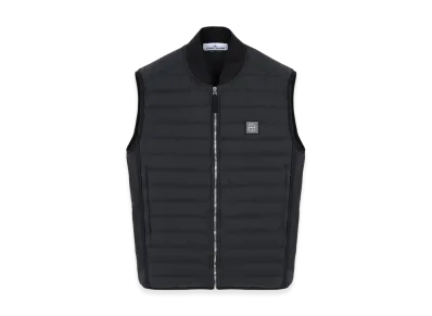 Stone Island G0225 Loom Woven Down Chambers Stretch Nylon-TC - 21SS "Black"