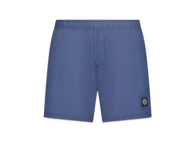 Stone Island B0946 Brushed Nylon Swimming Trunk - 23SS "Avio Blue"