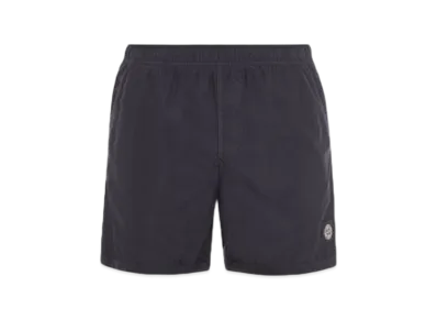Stone Island B0946 Brushed Nylon Regular Fit Swim Trunks - 24SS "Black"