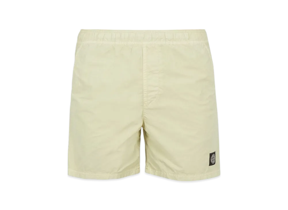 Stone Island B0946 Brushed Cotton Swimming Trunk - 22SS "Light Green"