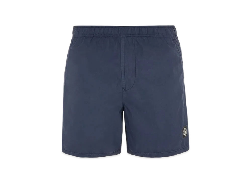Stone Island B0946 Brushed Cotton Swimming Trunk - 22SS "Navy Blue"