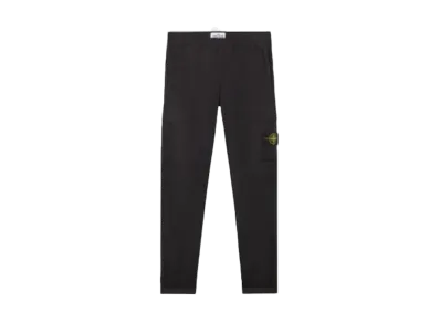 Stone Island Regular Tapered Fit Cargo Trousers "Black"