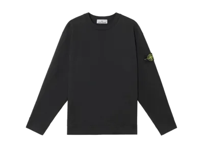 Stone Island Heavy Cotton Jersey "Black"