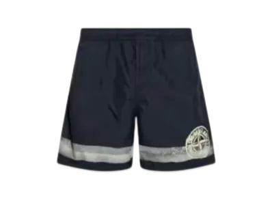 Stone Island B0845 'Stripes One Print Regular Fit Swimsuit - 24SS "Navy"