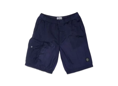 Stone Island B0543 Nylon Metal Garment Dyed Long Swimming Trunk - 22SS "Royal Blue"