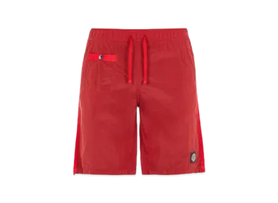 Stone Island B0443 Nylon Metal in Econyl Regenerated Nylon Regular Fit Swim Trunks - 24SS "Red"