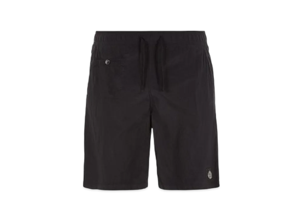 Stone Island B0443 Nylon Metal in Econyl Regenerated Nylon Regular Fit Swimming Trunk - 24SS "Black"