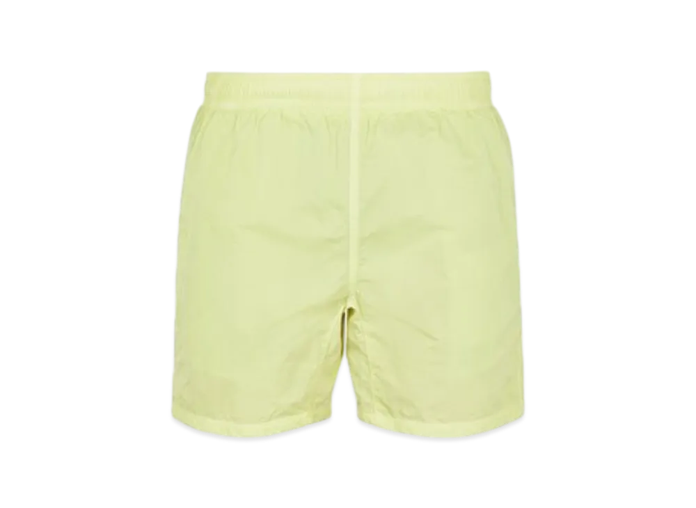 Stone Island B01G6 Stellina Regular Fit Swim Trunks - 24SS "Lemon"