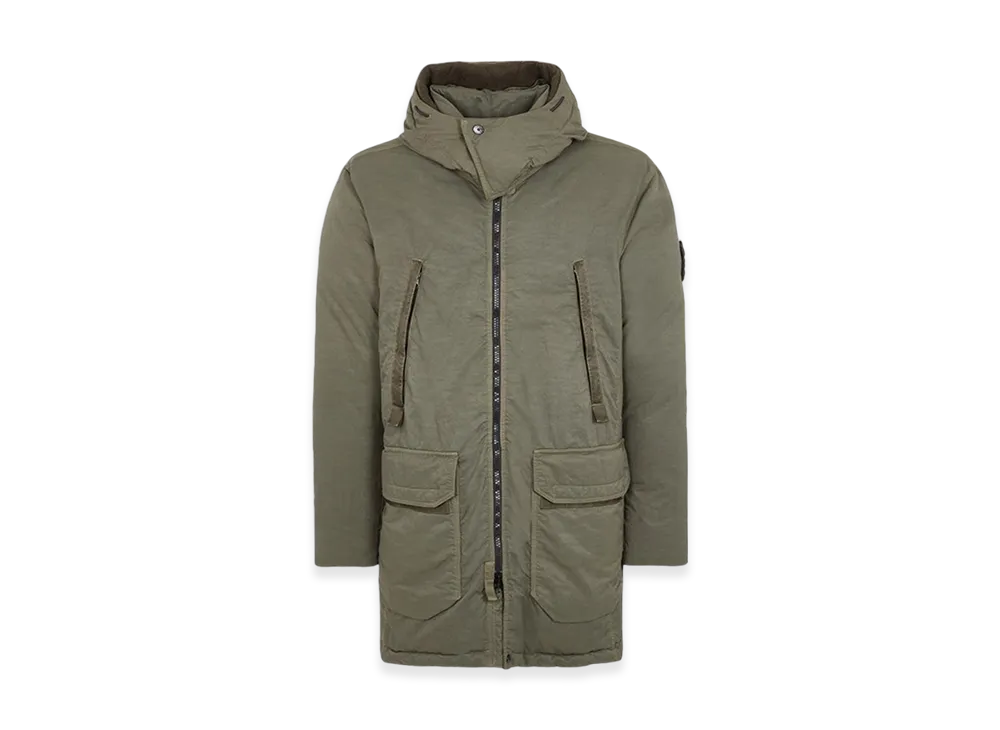 Stone Island 71321 Opaque Nylon Twill Down Jacket - 23FW "Olive Green"