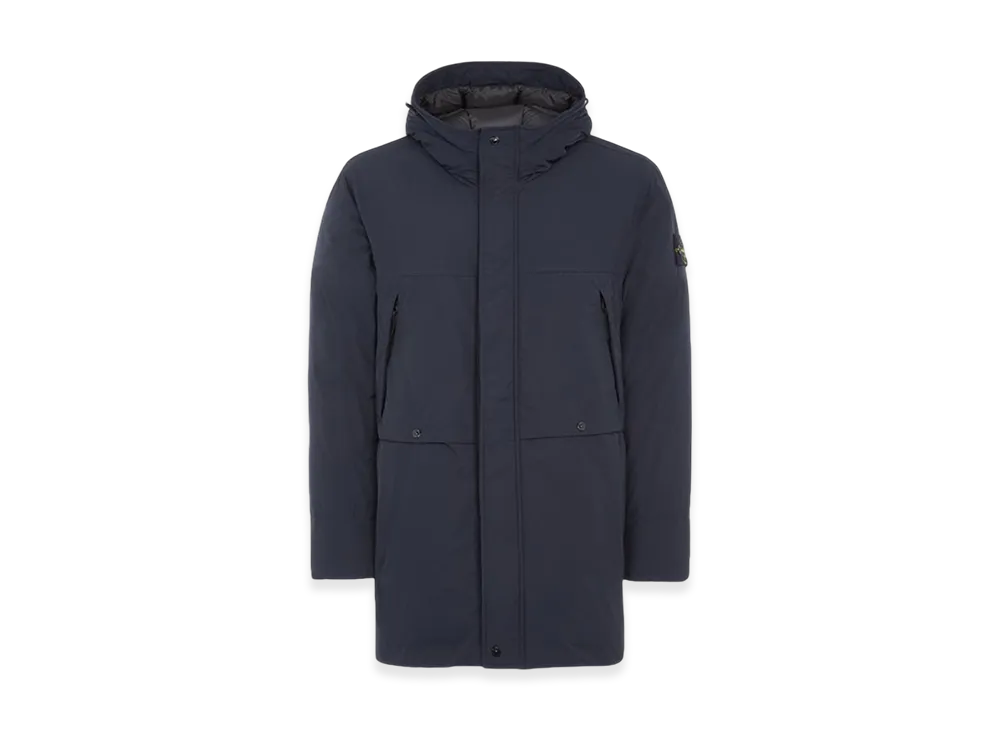 Stone Island 70826 Micro Twill Down Parka - 23FW "Navy Blue"