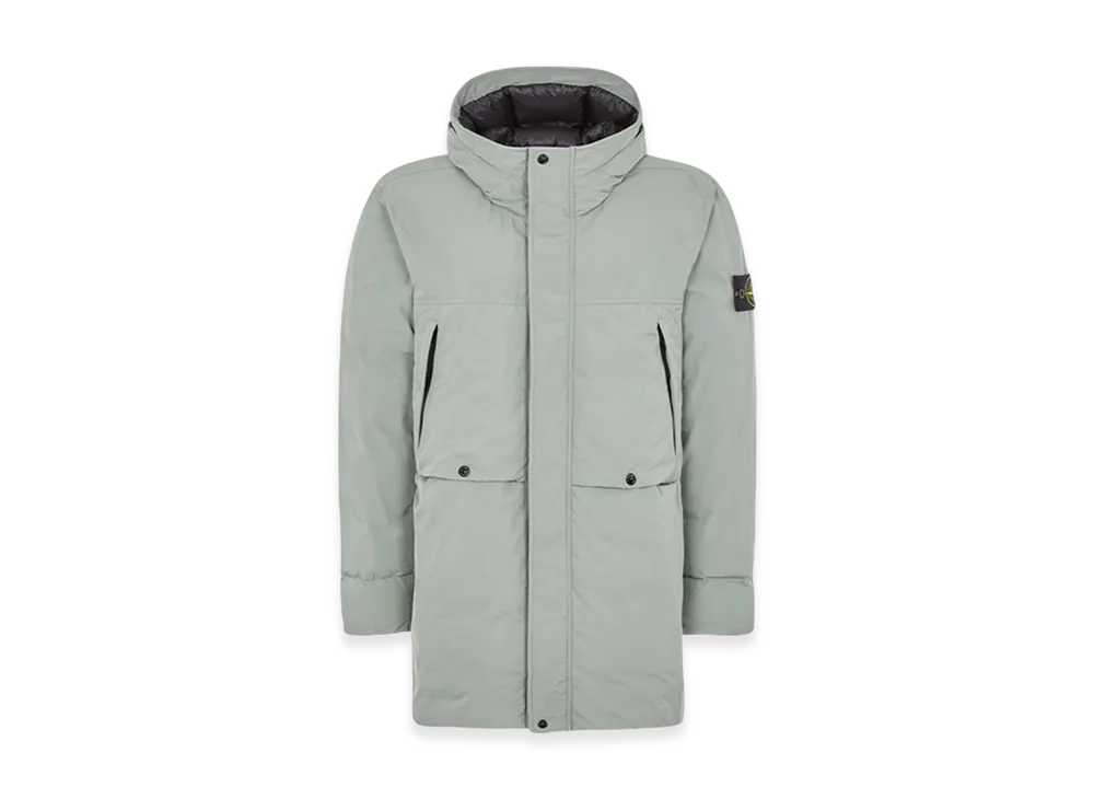 Stone Island 70826 Micro Twill Down Parka - 23FW "Sage Green"