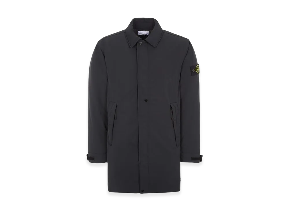 Stone Island 70726 Micro Twill with Primaloft P.U.R.E Insulation Technology Trench Coat - 23FW "Black"