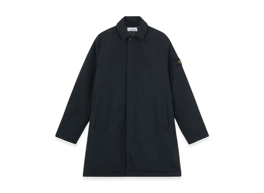 Stone Island 70626 Poylester Micro Twill Car Coat - 24FW "Navy Blue"