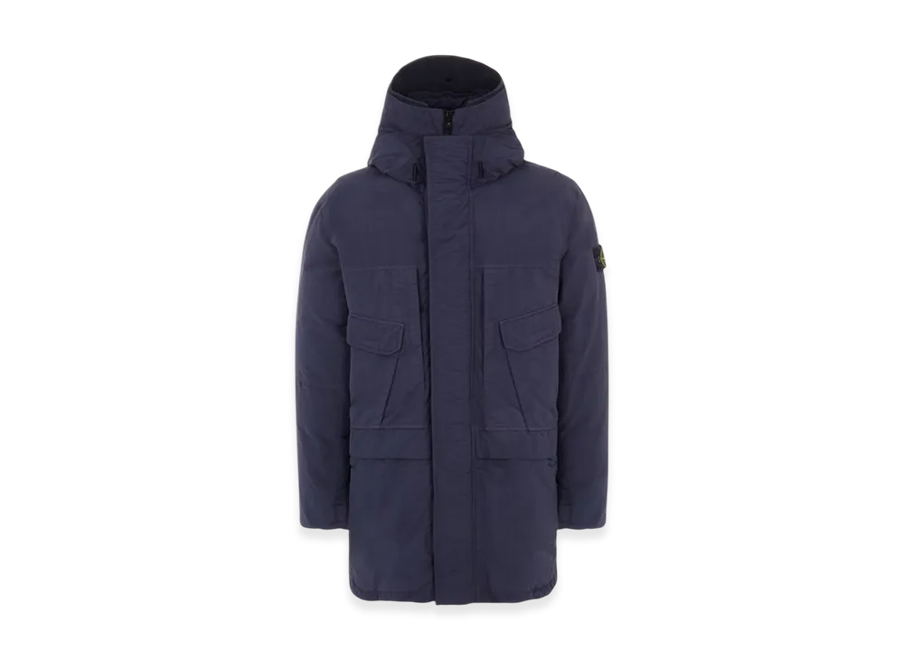 Stone Island 70333 Naslan Down-TC Parka - 21FW "Navy Blue"