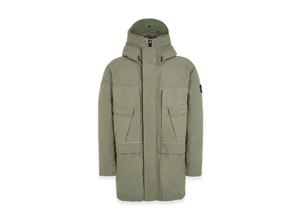 Stone Island 70333 Naslan Down-TC Parka - 21FW "Olive"