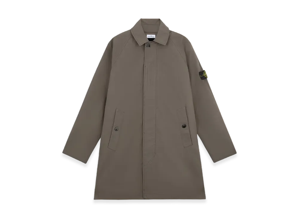 Stone Island 70249 David-TC Car Coat - 24FW "Walnut Brown"