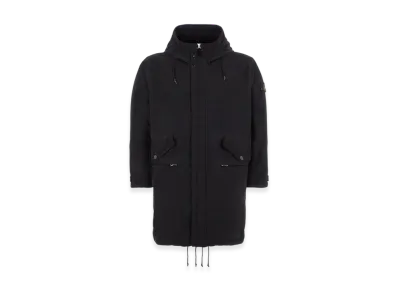 Stone Island 70231 David Light-TC Mircropile Fishtail Parka - 22FW "Black"