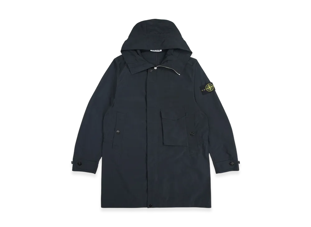 Stone Island 70222 Micro Reps Mid Length Jacket - 21SS "Navy Blue"