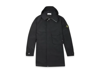Stone Island 70222 Micro Reps Mid Length Jacket - 21SS "Black"