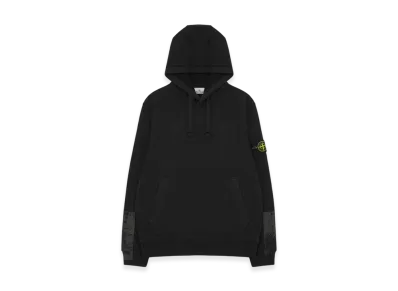 Stone Island 67461 Tape Four Print Hooded Sweatshirt - 23FW "Black"
