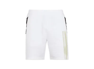 Stone Island 66865 Stripes Three Print Loose Fit Bermuda Shorts - 24SS "White"