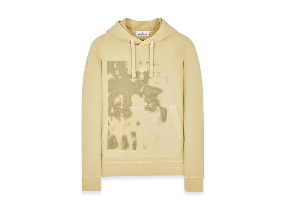 Stone Island 66660 Foam One Print and Embroidery - 23FW "Ecru"