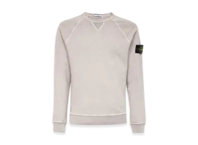 Stone Island 66360 Old Treatment Crewneck Sweatshirt - 23SS "Dove Grey"