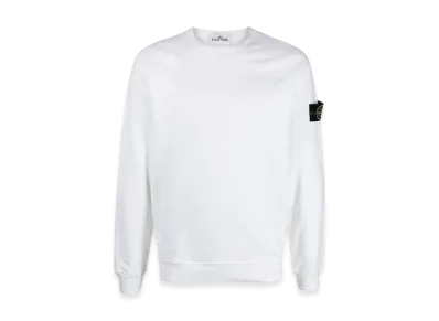 Stone Island 66360 Old Treatment Crewneck Sweatshirt - 23SS "White"