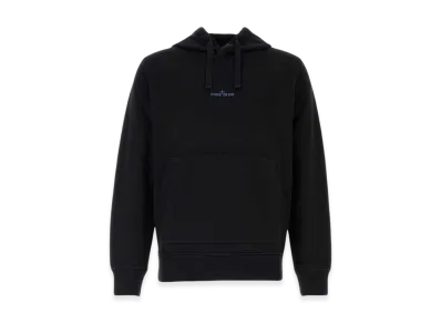 Stone Island 66283 Logo Hoodie - 24FW "Black"