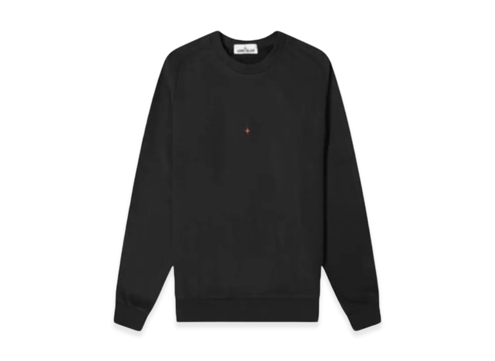 Stone Island 657X2 Marina Logo Sweatshirt - 21SS "Black"