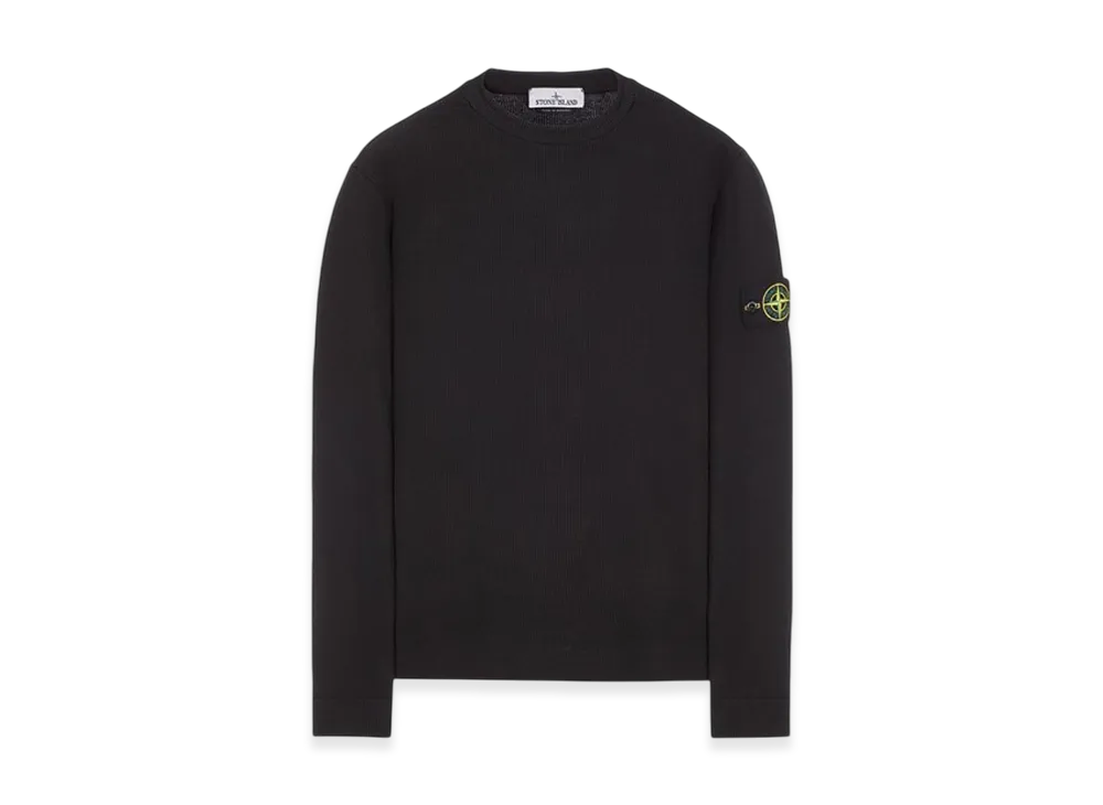 Stone Island 65656 Nylon Crewneck Sweatshirt - 23SS "Black"