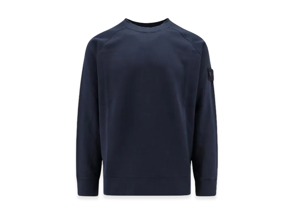 Stone Island 654F3 Ghost Piece Crewneck Sweatshirt - 24SS "Navy Blue"
