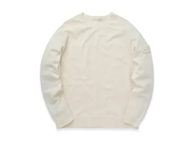 Stone Island 654F3 Ghost Piece Crewneck Sweatshirt - 24SS "Natural White"