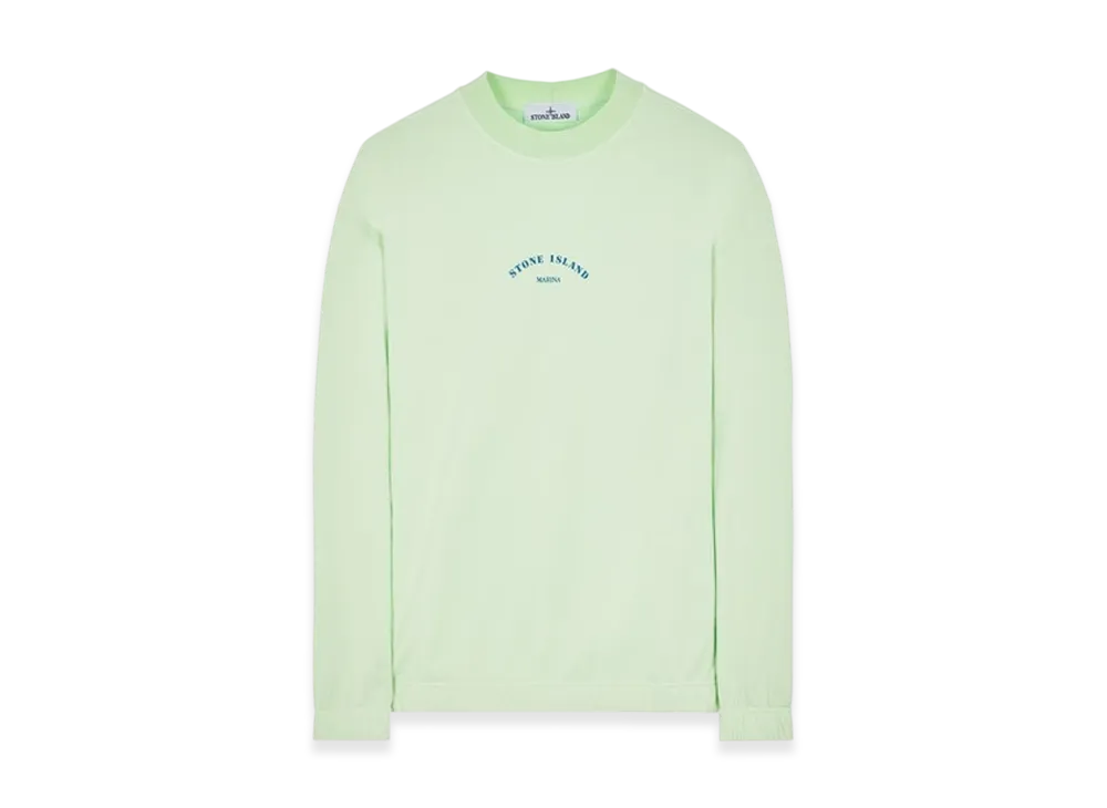Stone Island 652X2 Marina Crewneck Sweatshirt - 23SS "Light Green"