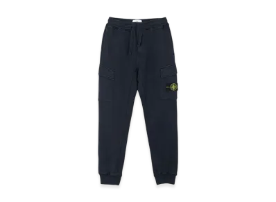 Stone Island 65251 Cotton Fleece Cargo Pants - 21SS "Navy Blue"