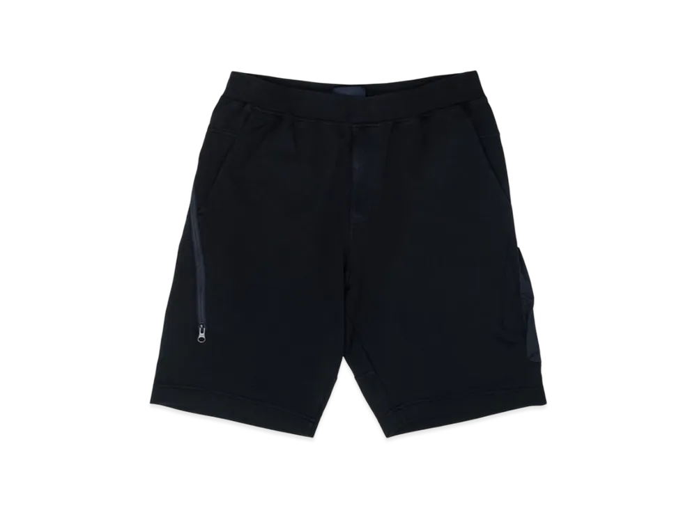 Stone Island 650F3 Ghost Piece Fleece Bermuda Shorts - 20SS "Navy Blue"