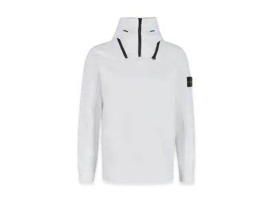 Stone Island 64920 Wappen Patch Convertible Hooded - 22FW "White"